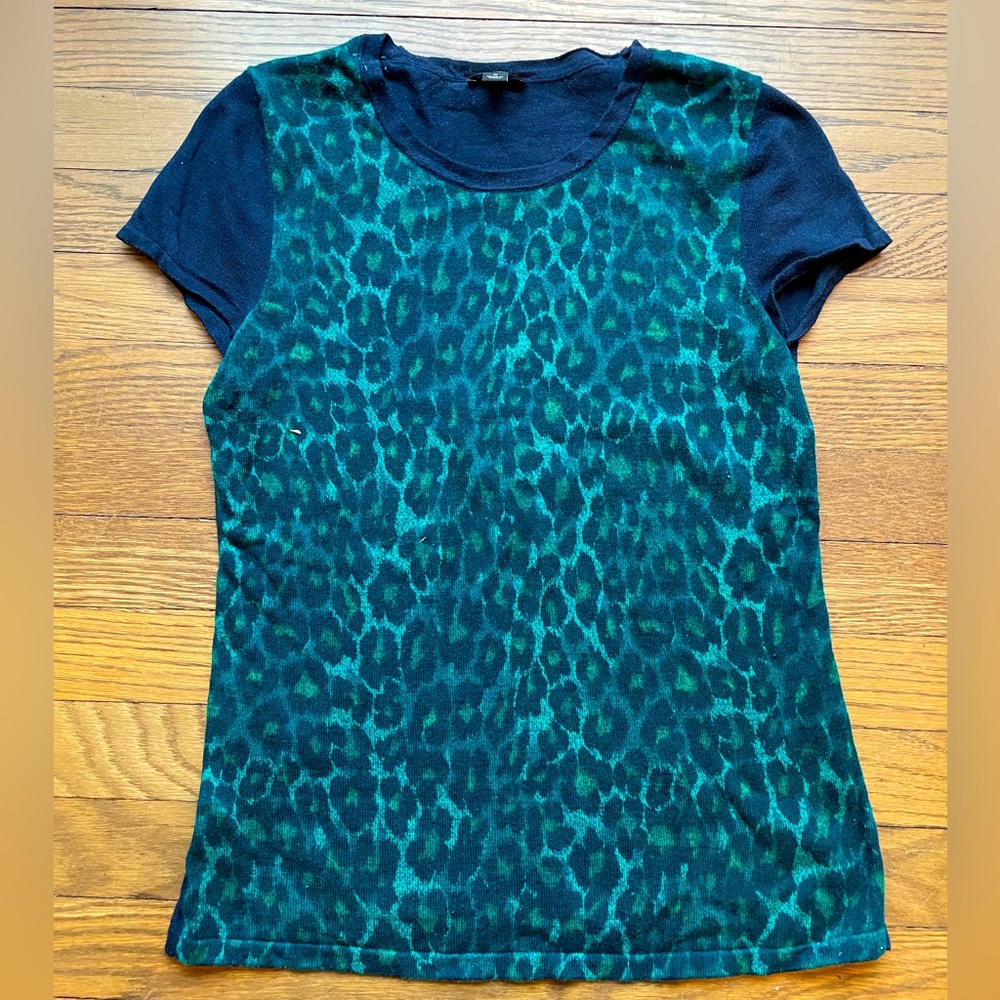 Ann Taylor leopard sweater